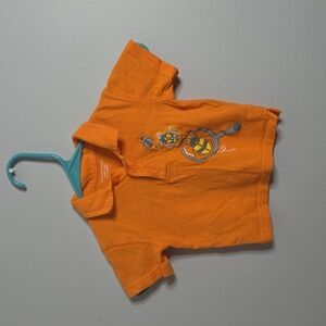 Wonderkids Vibrant Orange Polo Shirt